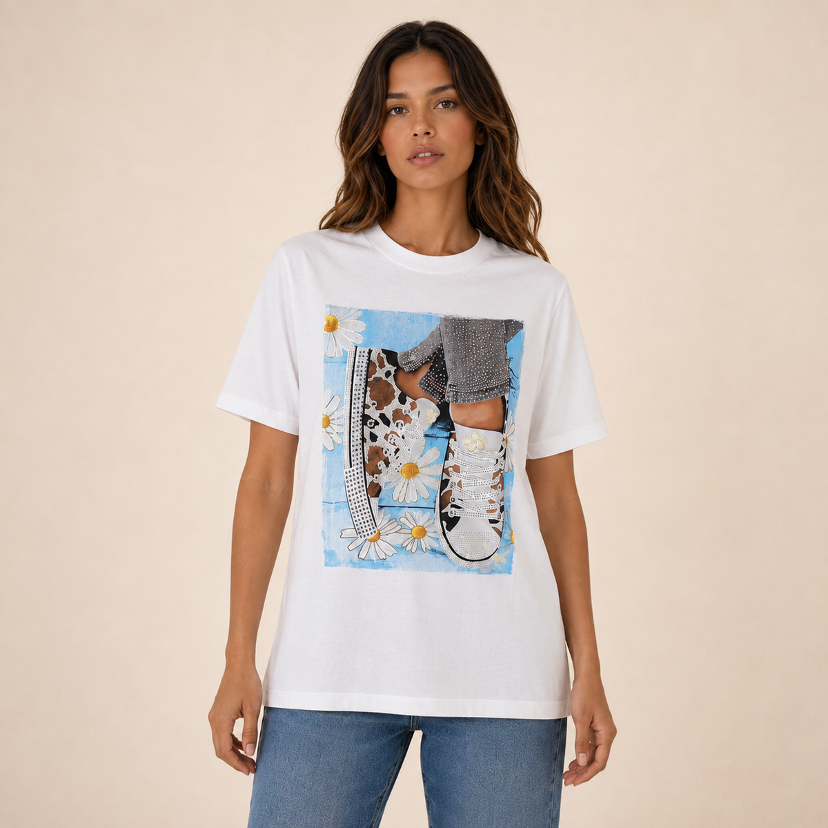 Camiseta Sneaker Daisy