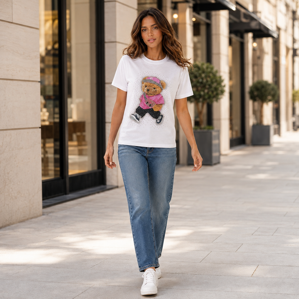 Camiseta Osito Glam