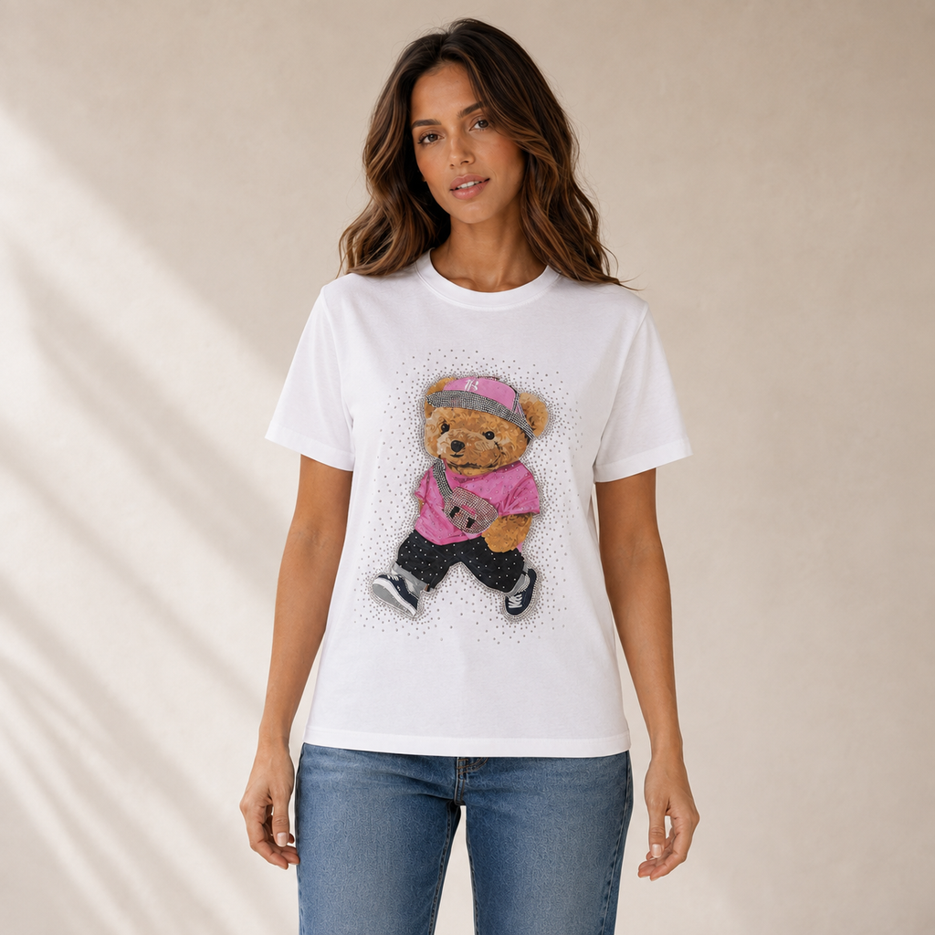 Camiseta Osito Glam