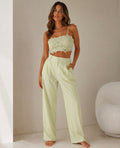 Conjunto Crochet Verde Menta