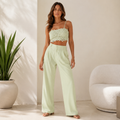 Conjunto Crochet Verde Menta