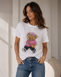 Camiseta Osito Glam para mujer